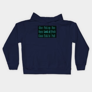 Point and Click Adventure Kids Hoodie